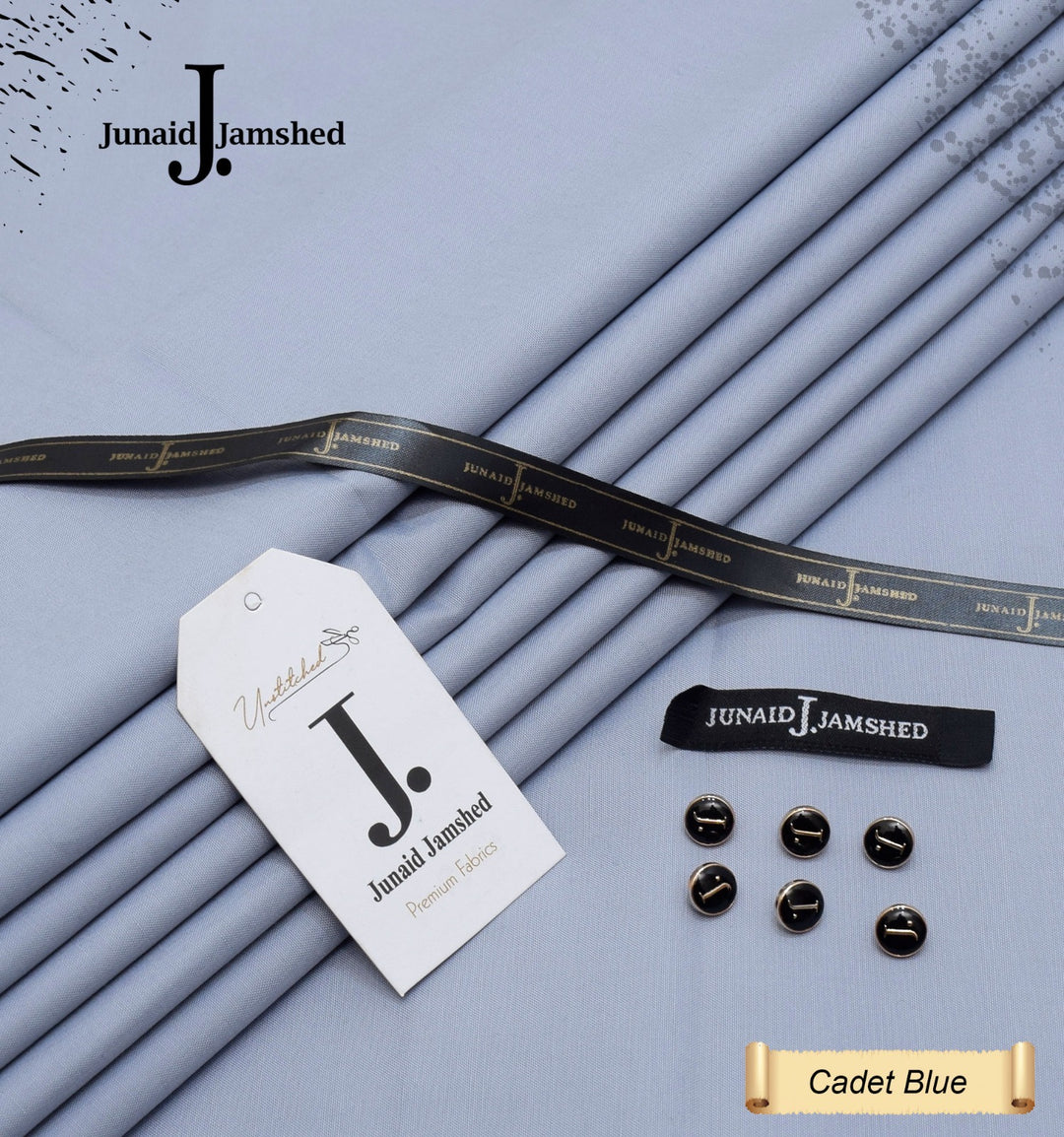 J. Junaid Jamshaid Online All Season Wash & Wear Boski For Men Cadet Blue
