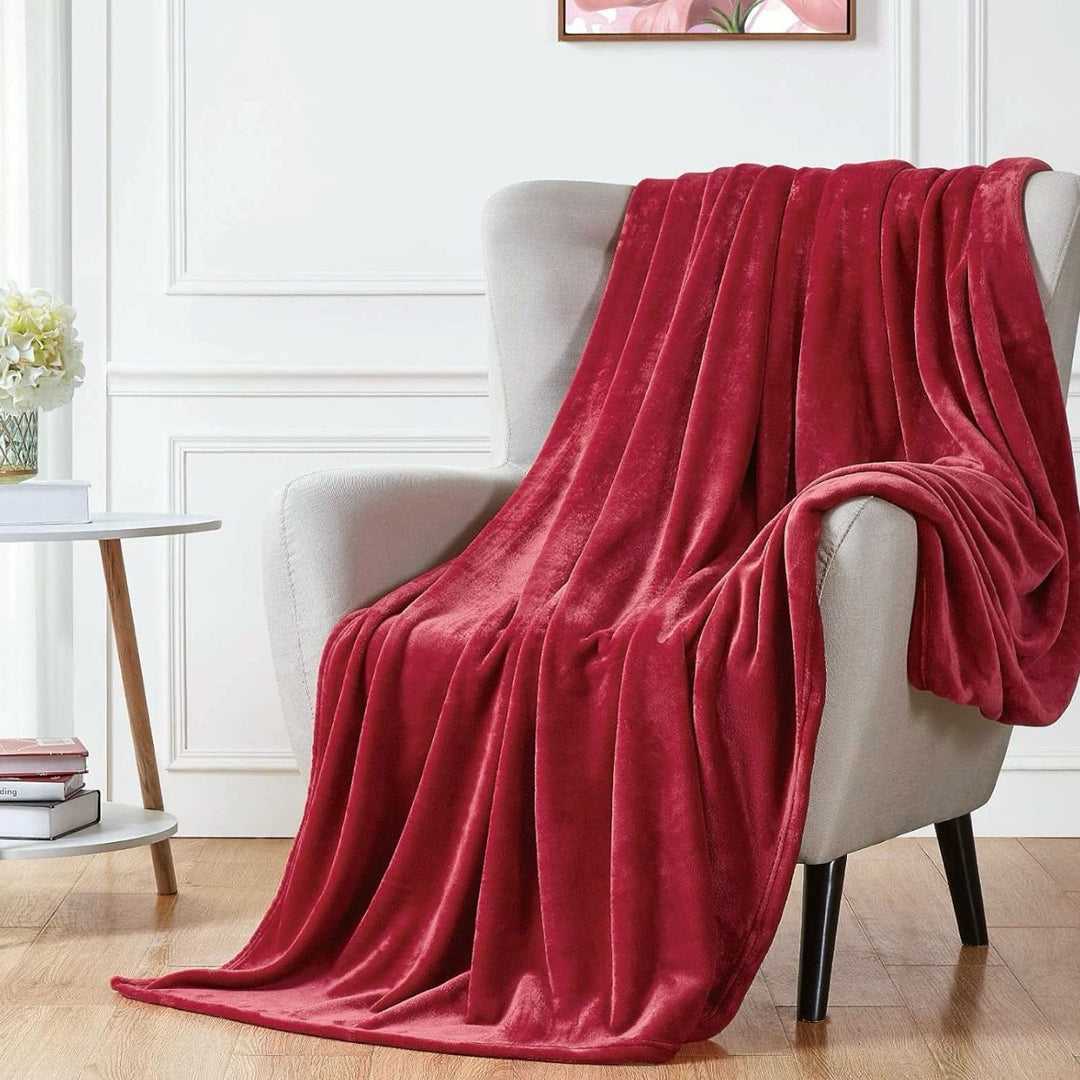 Export Quality Flees AC Blanket Crimson Caress