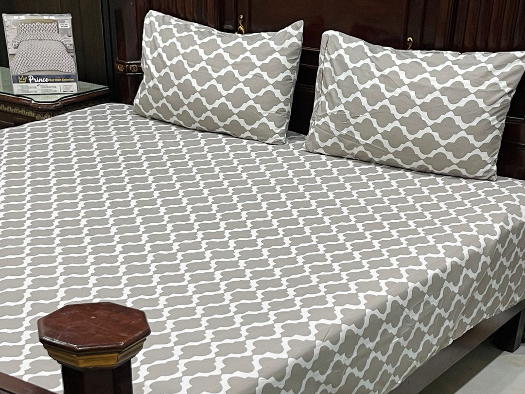 Micro Cotton Fabric King size Bedsheet Desert Mirage