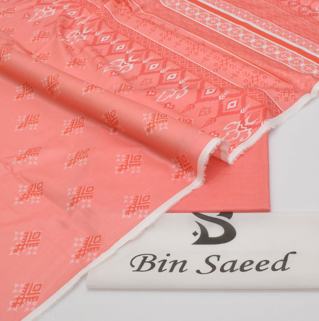 Bin Saeed 2pcs Collection Pure Lawn 2pcs Gulnaar Elegance