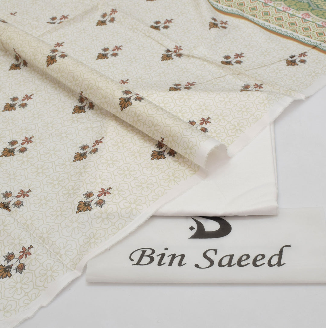 Bin Saeed 2pcs Collection Pure Lawn 2pcs Chandni Bagh