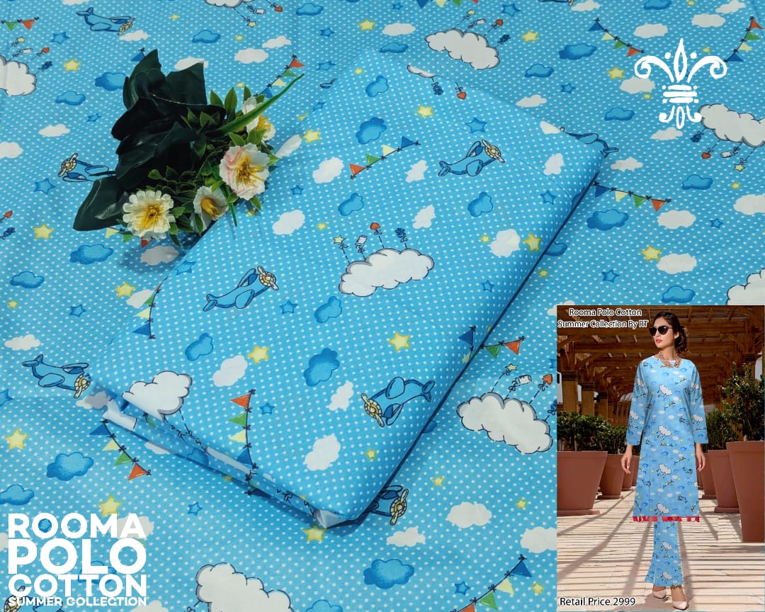 Micro Polo Cotton 2pcs Suit Urban Blossom