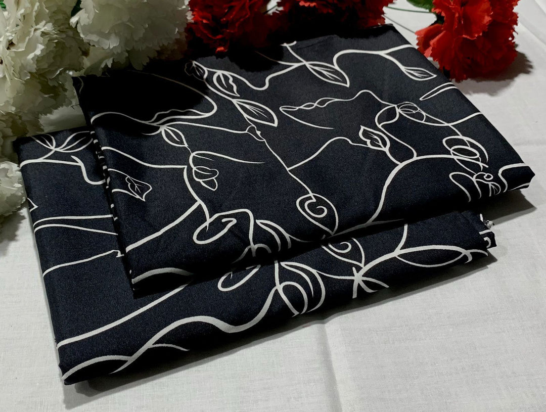 Micro Polo Cotton 2pcs Suit Rosewater Garden