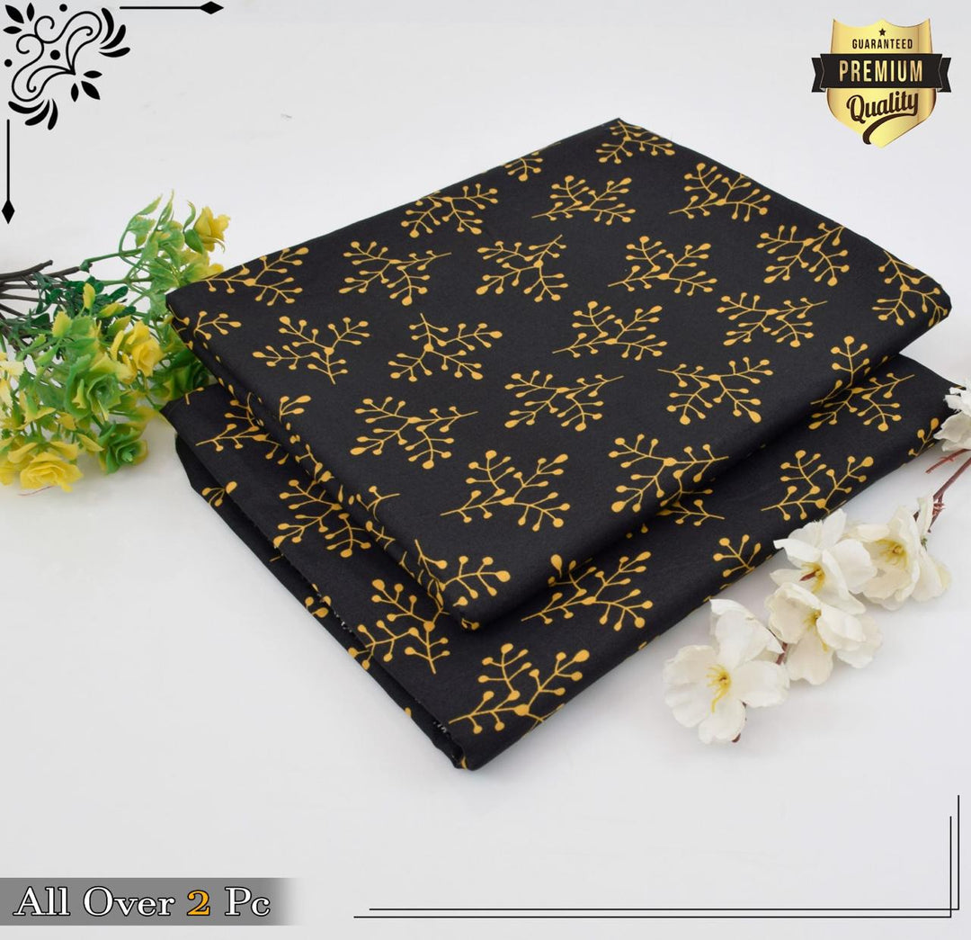 Micro Polo Cotton 2pcs Suit Starlight Branch Ensemble