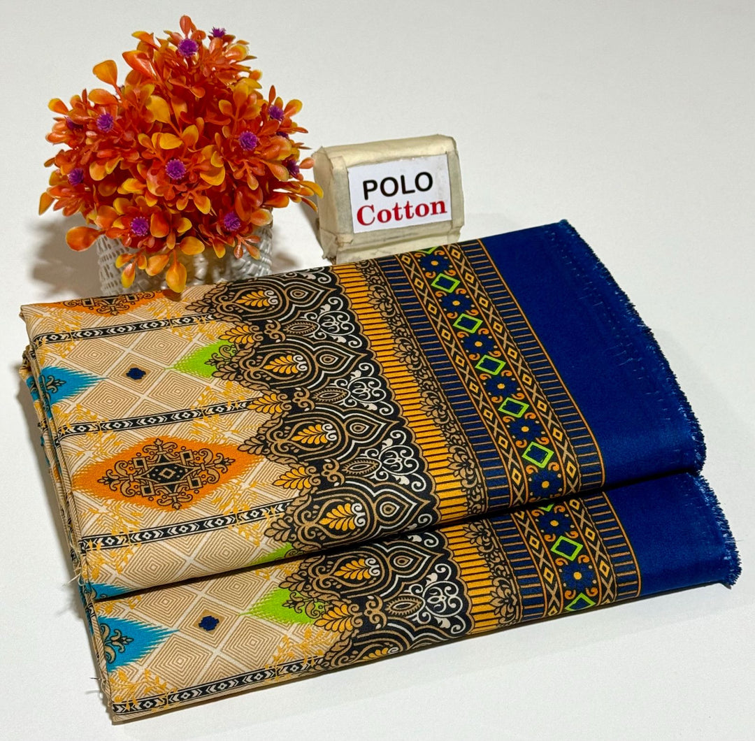 Micro Polo Cotton 2pcs Suit Boho Sands