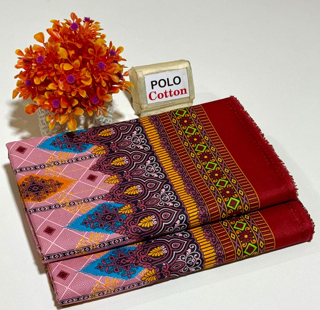 Micro Polo Cotton 2pcs Suit Eclectic Charm