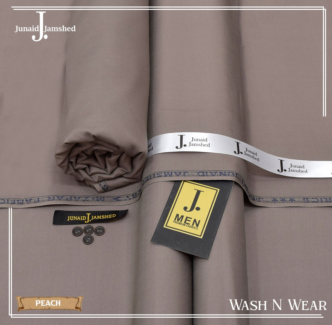 Four season Wash & Wear by J. Junaid Jamshaid Online Peach