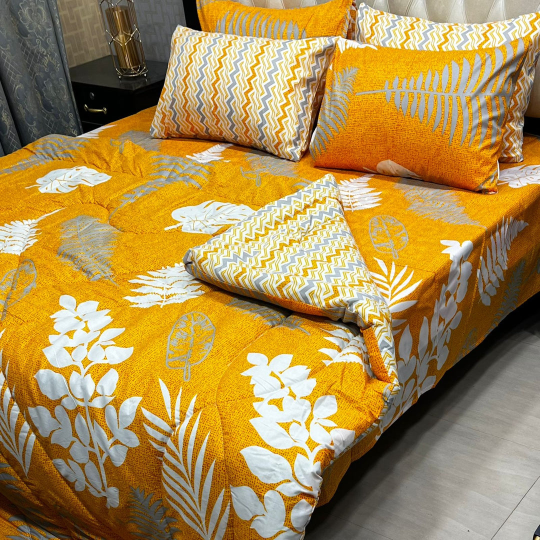 Luxury 6pcs Double Razai Set Cotton Stuff 00140