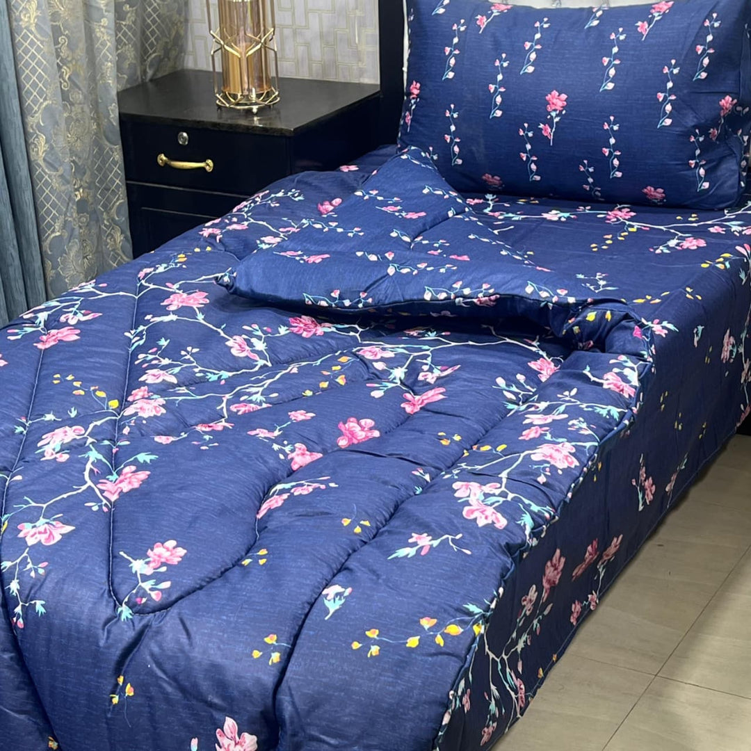 Single Bed Razai Set 3pcs AYRZS-00127