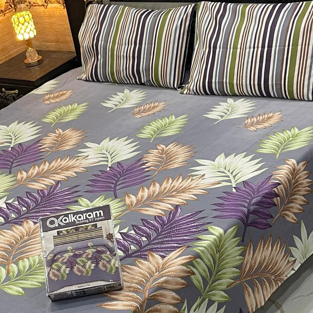 Cotton Salonika King Size Double Bedsheet AYDN-00209