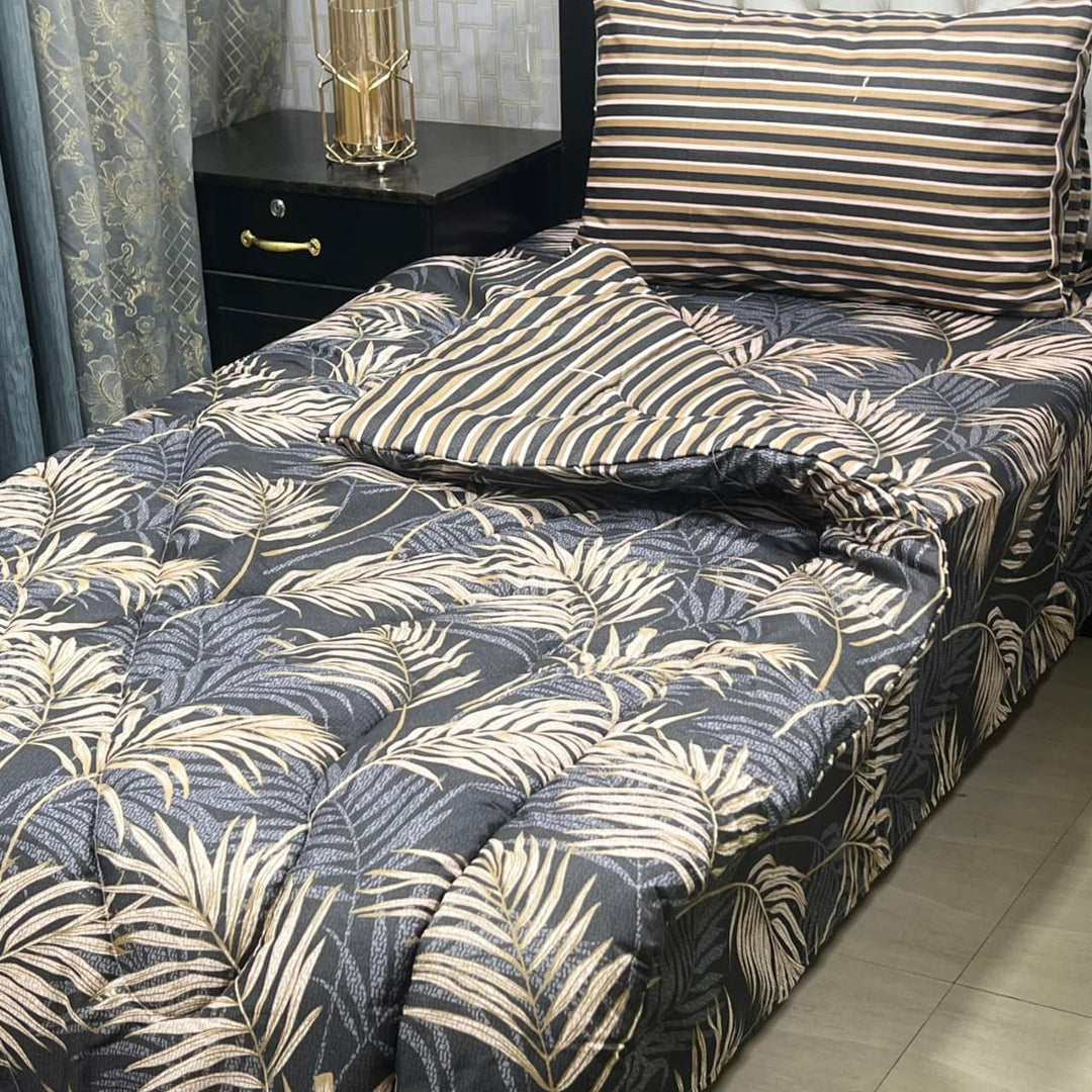 Single Bed Razai Set 3pcs AYRZS-00124