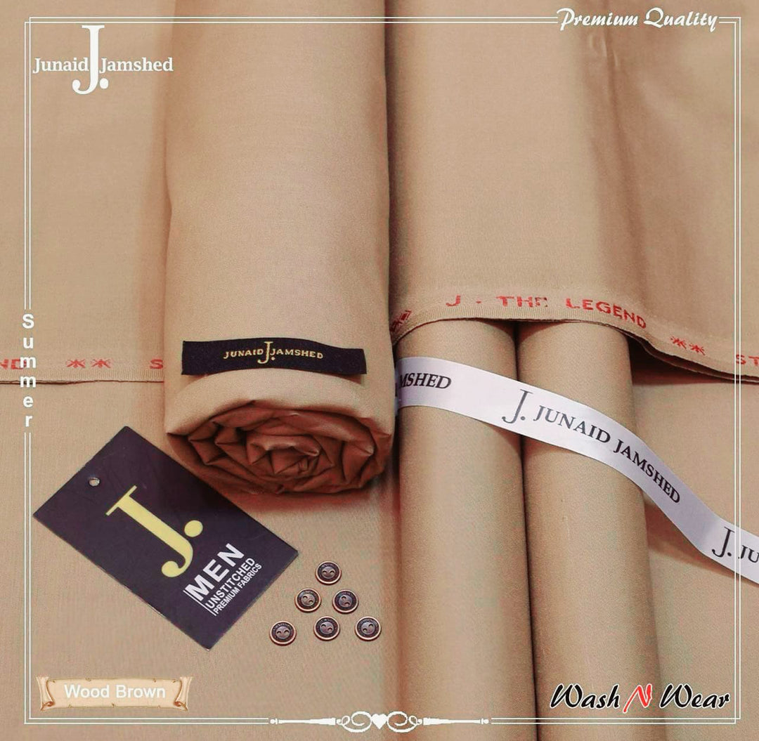Four season Wash & Wear by J. Junaid Jamshaid Online Wood Brown