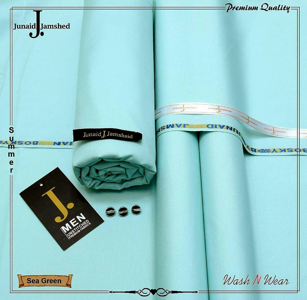 Four season Wash & Wear by J. Junaid Jamshaid Online Sea Green