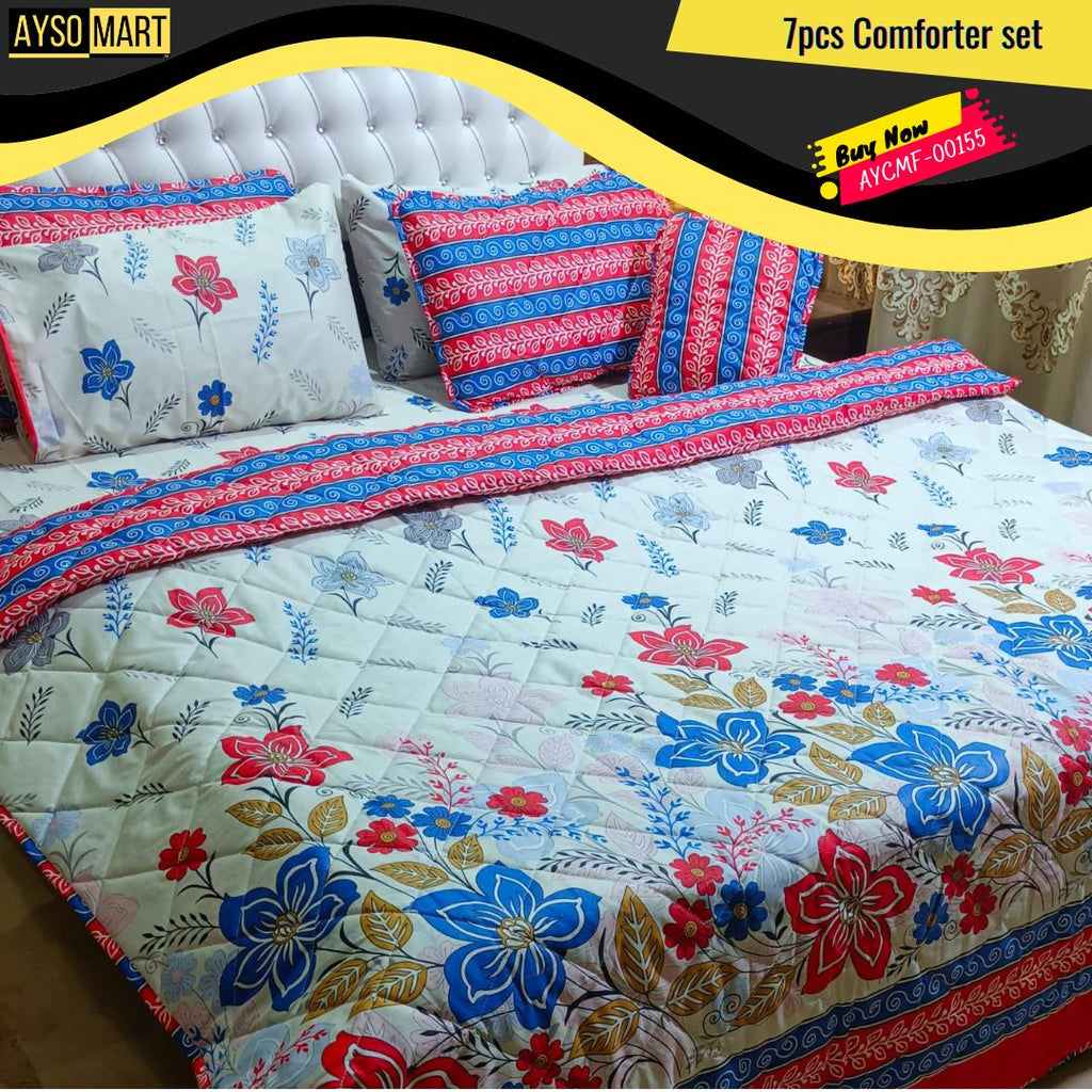 7pcs Comforter Set AYCMF-00155