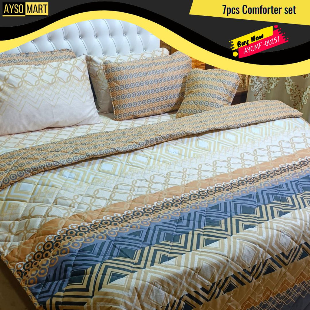 7pcs Comforter Set AYCMF-00157