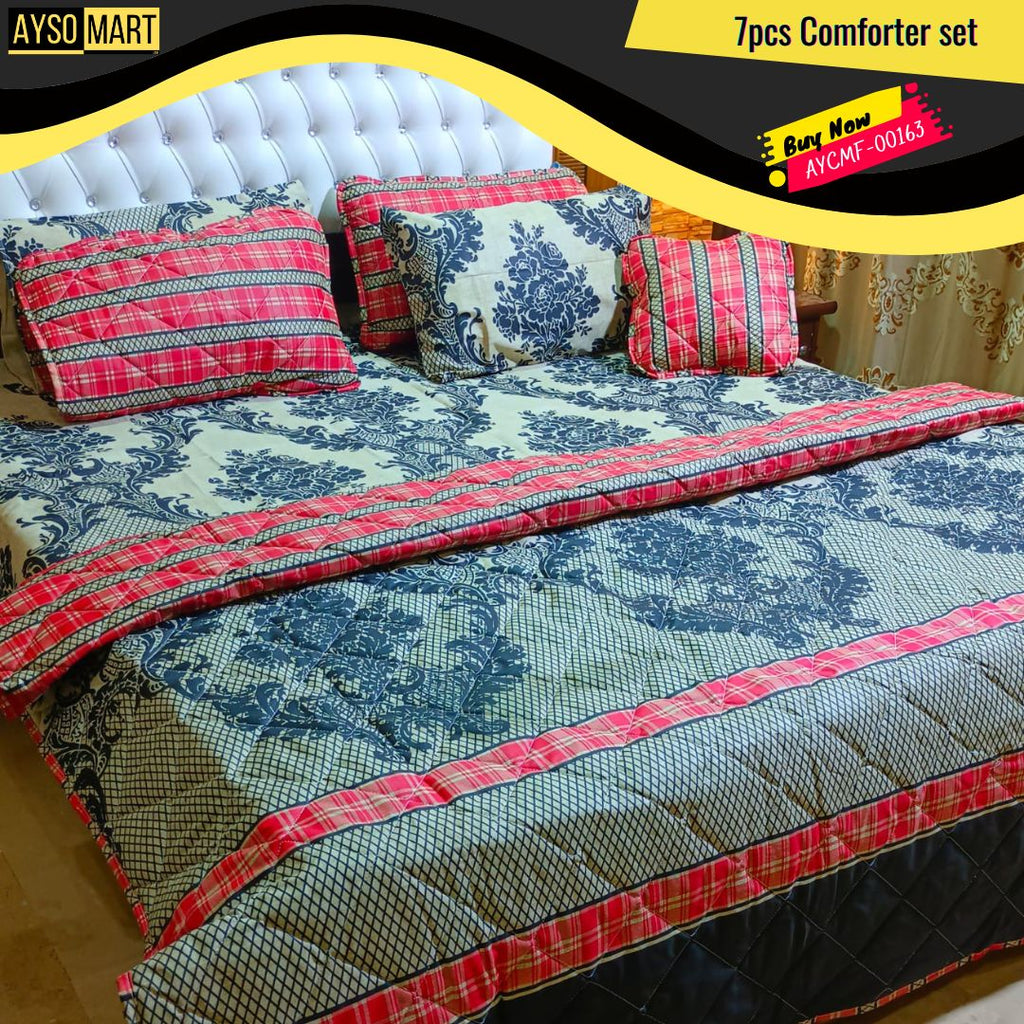 7pcs Comforter Set AYCMF-00163