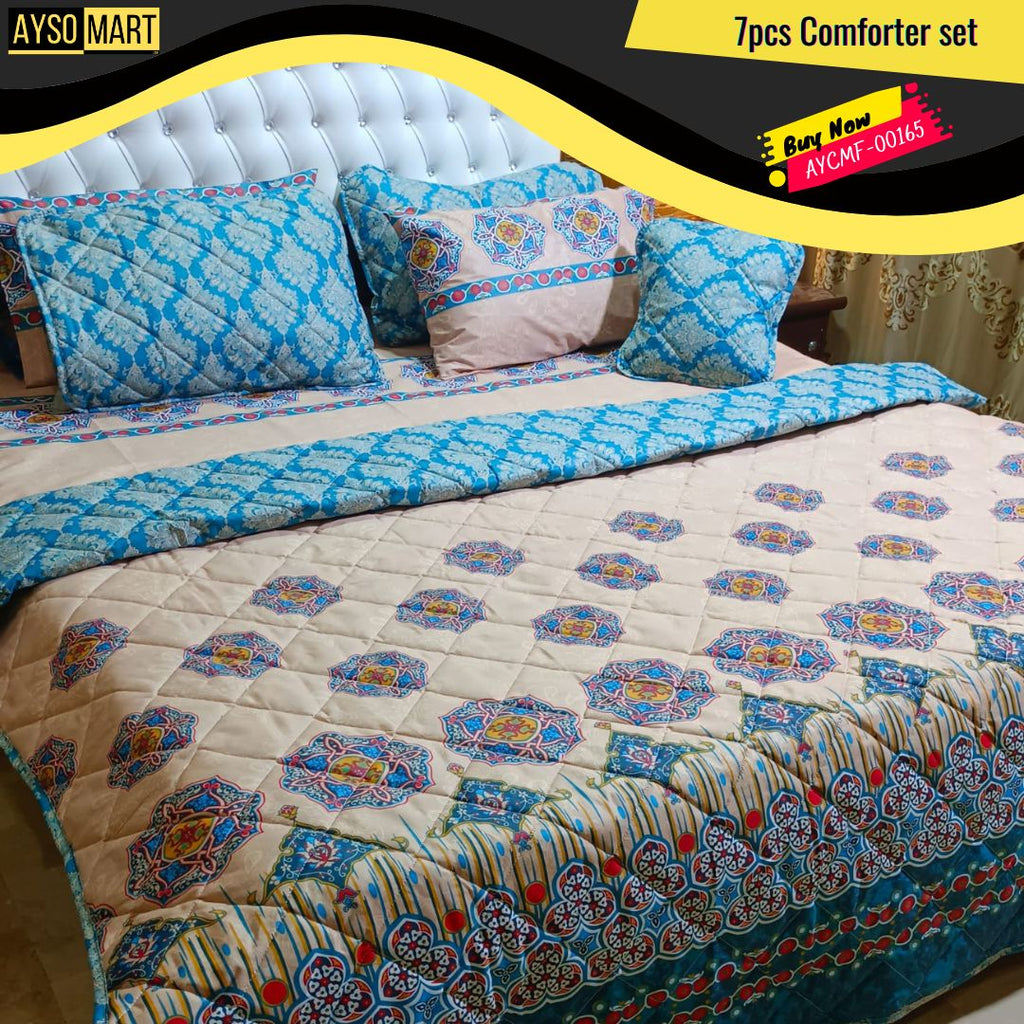 7pcs Comforter Set AYCMF-00165