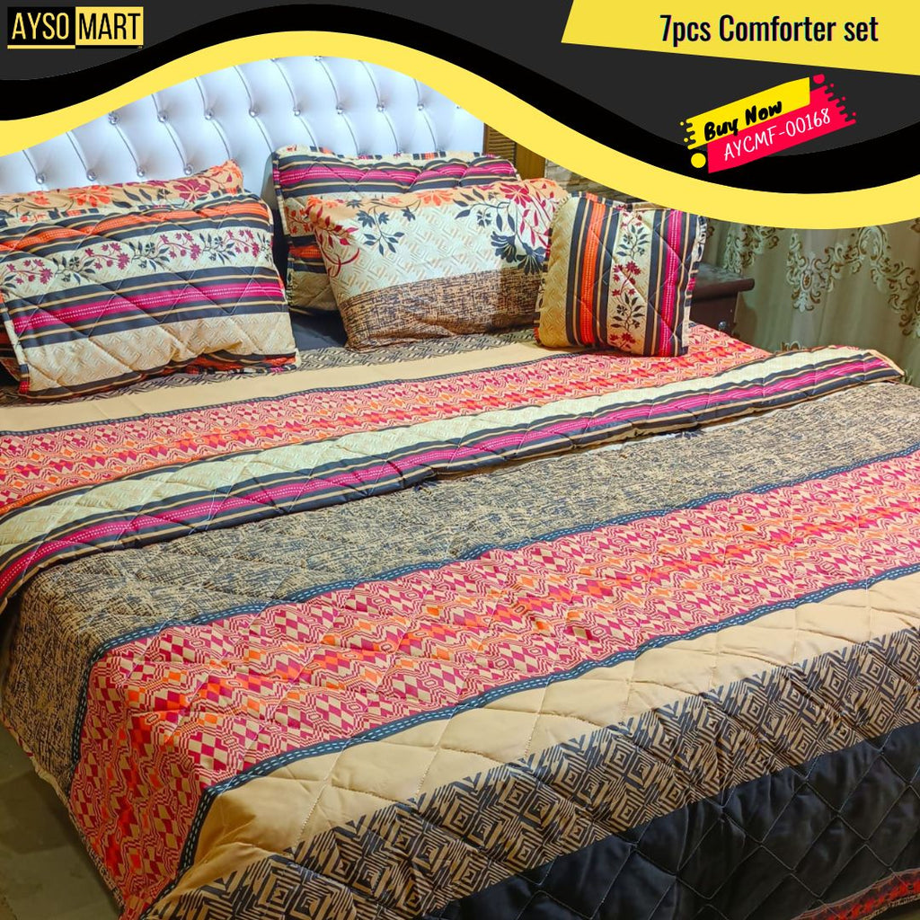 7pcs Comforter Set AYCMF-00168
