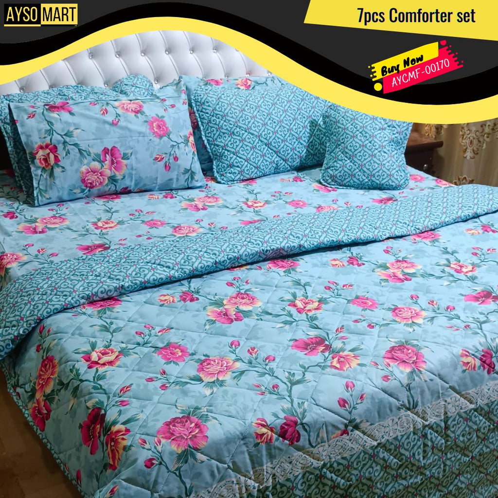 7pcs Comforter Set AYCMF-00170