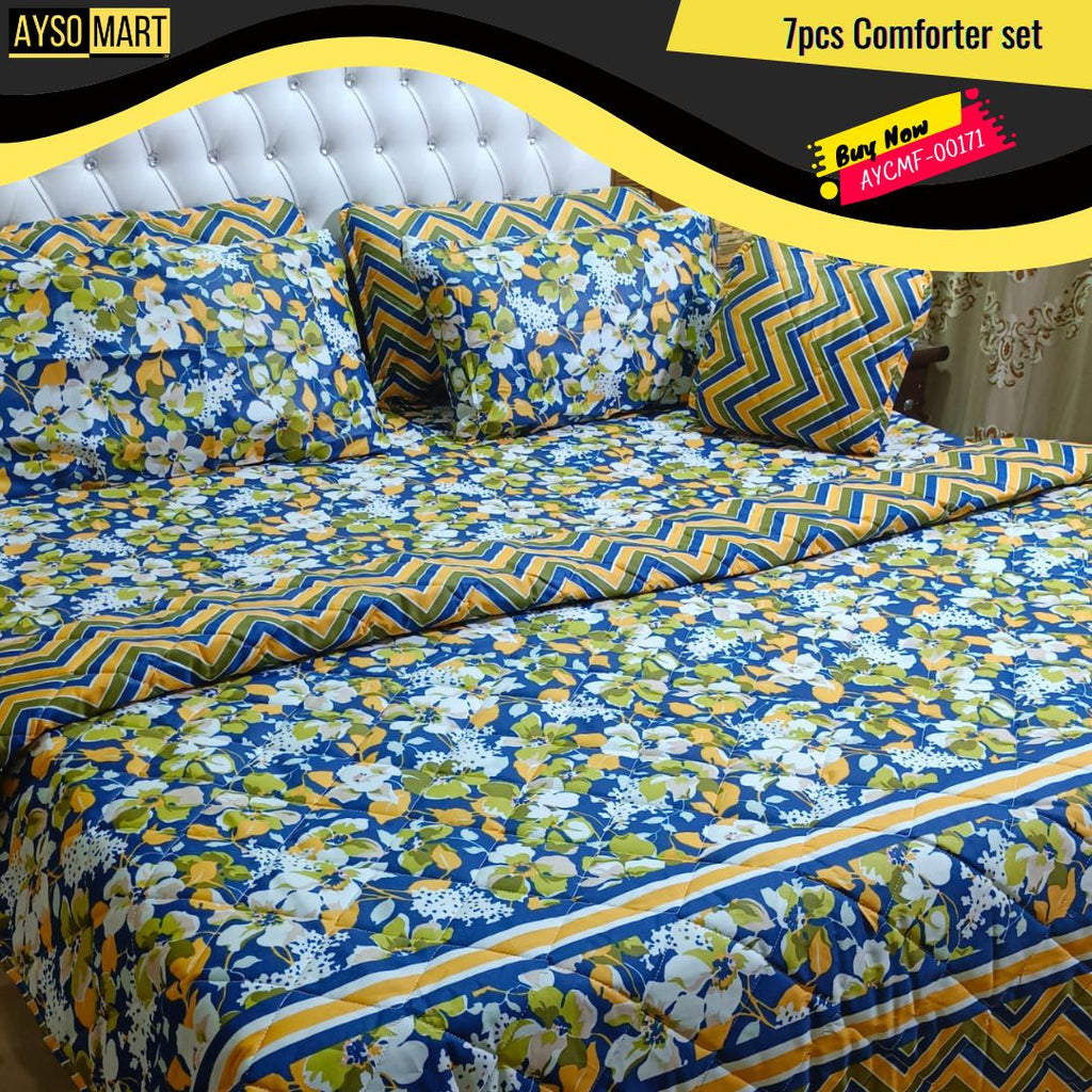7pcs Comforter Set AYCMF-00171