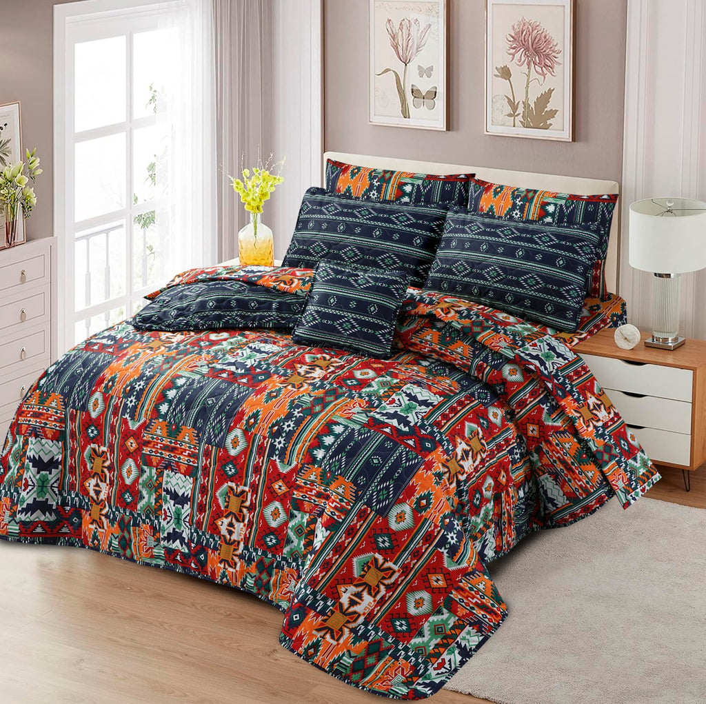 7pcs Comforter Set AYCMF-00199