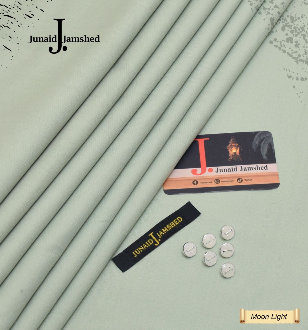 J. Junaid Jamshaid Online All Season Wash & Wear Boski For Men Moon Light