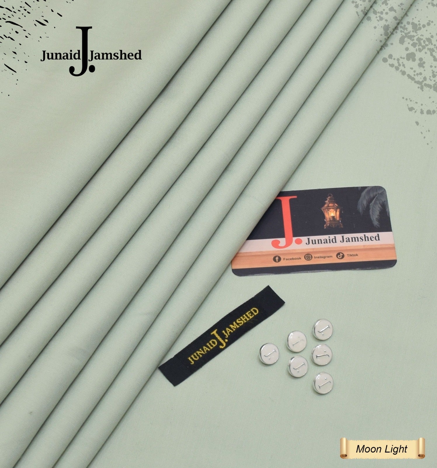 J. Junaid Jamshaid Online All Season Wash & Wear Boski For Men Moon Light