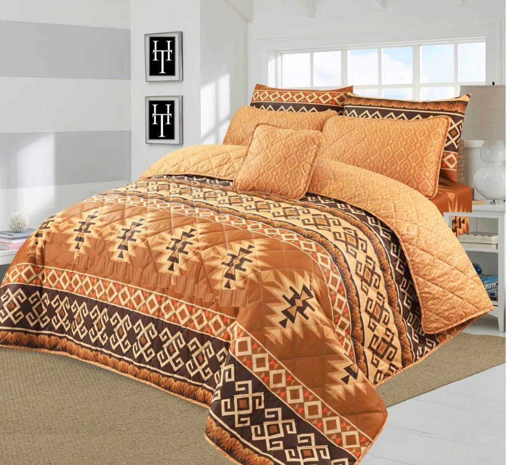 7pcs Comforter Set AYCMF-00189