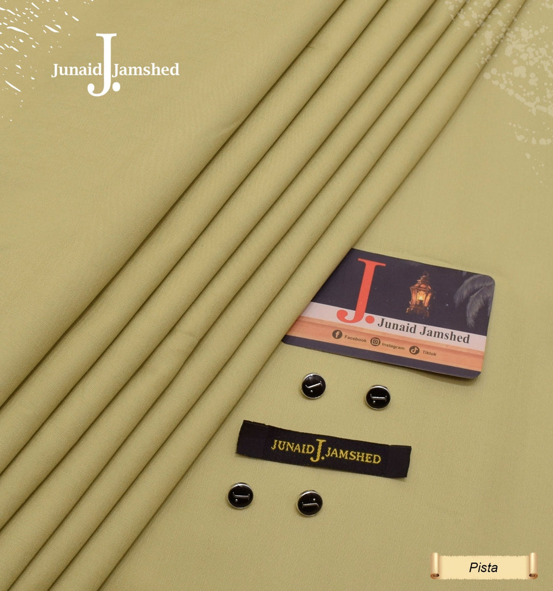 J. Junaid Jamshaid Online All Season Wash & Wear Boski For Men Pista