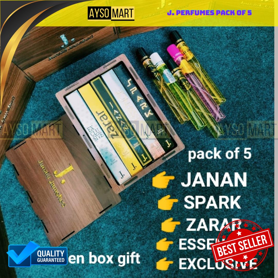 J. Perfumes Pack of 5