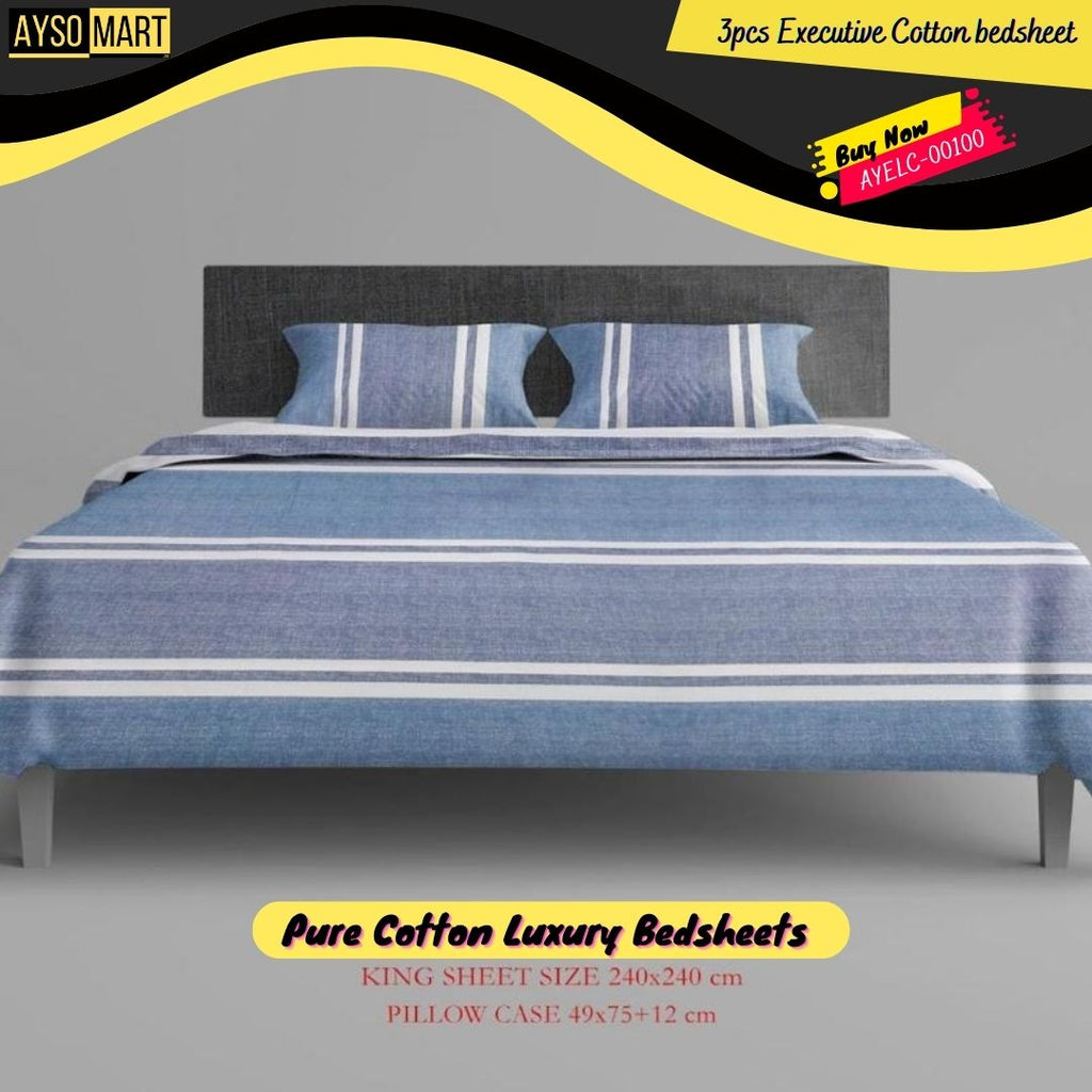 Luxury bed sheet Pure cotton Executive Stuff AYELC-00100