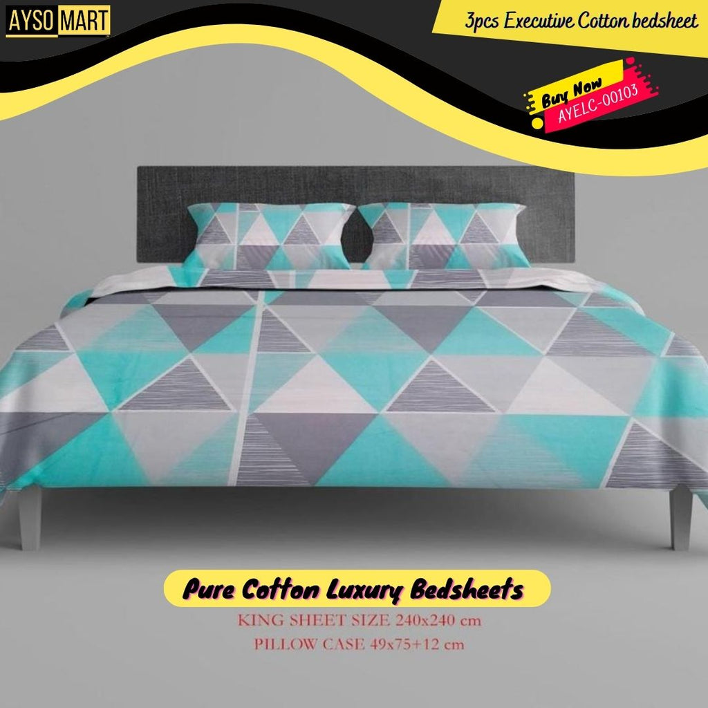 Luxury bed sheet Pure cotton Executive Stuff AYELC-00103