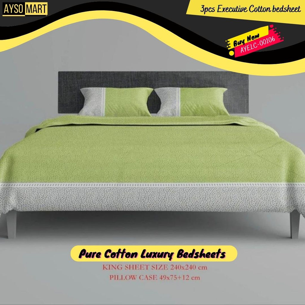 Luxury bed sheet Pure cotton Executive Stuff AYELC-00106