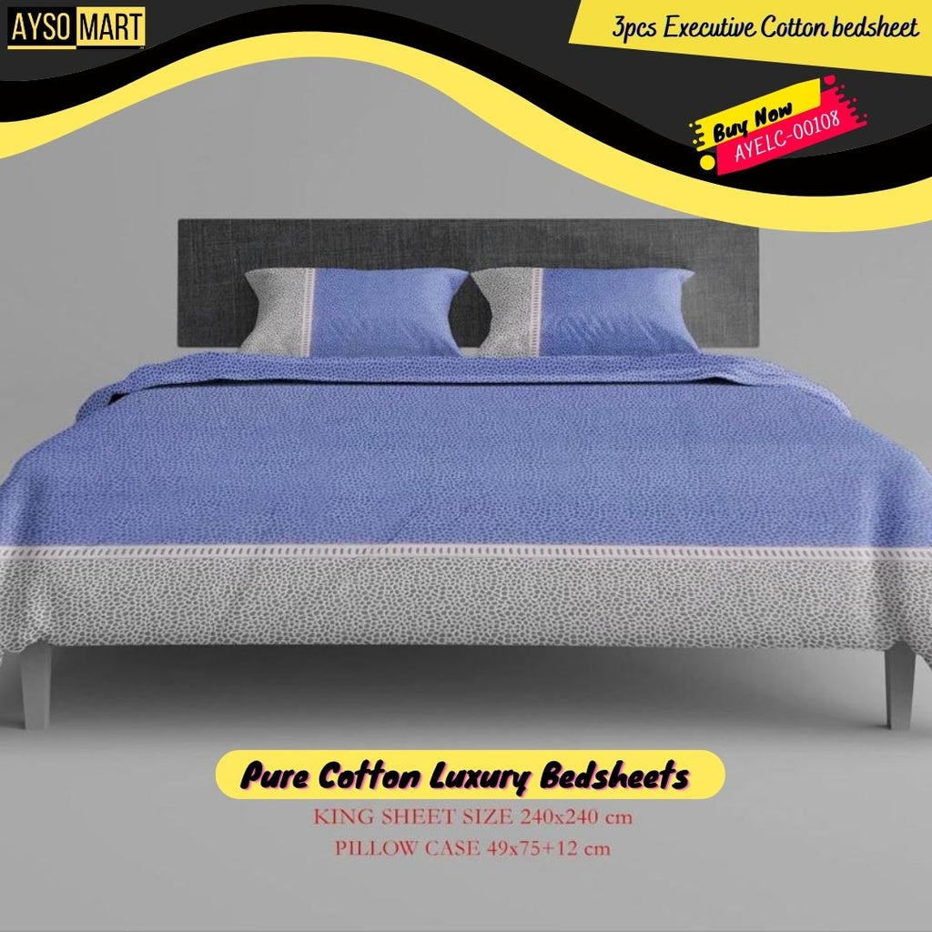 Luxury bed sheet Pure cotton Executive Stuff AYELC-00108