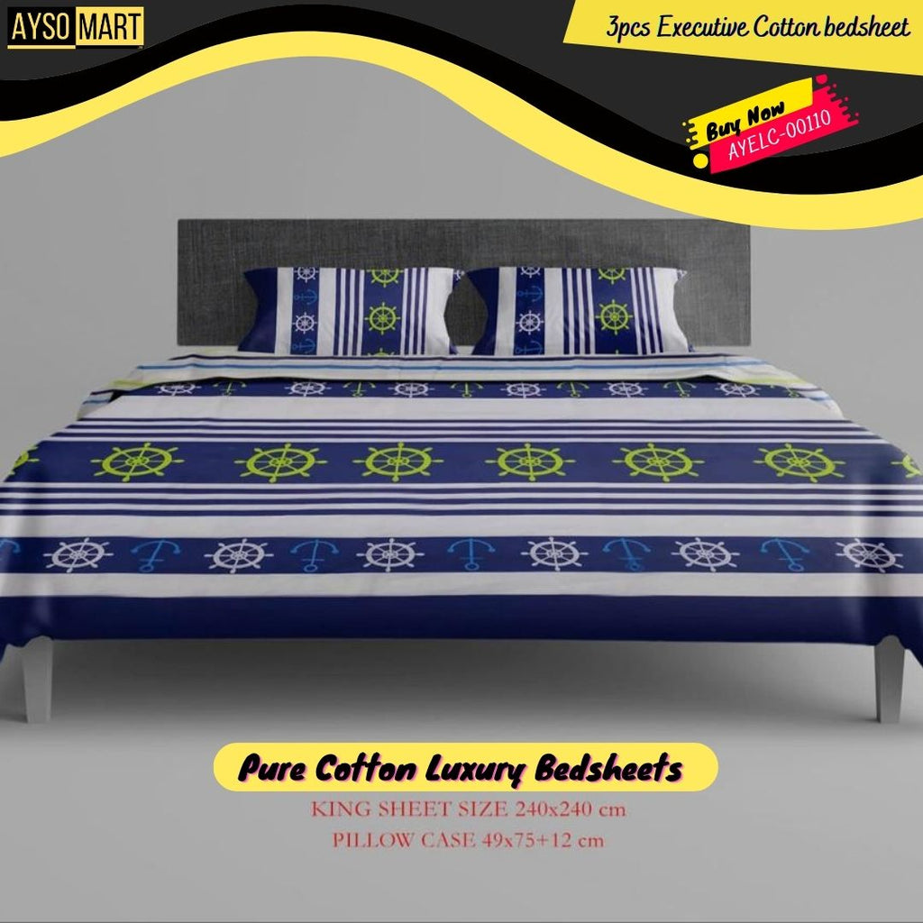 Luxury bed sheet Pure cotton Executive Stuff AYELC-00110