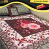 4Pcs 3D Panel Bedsheet Luxury King Size Bedsheets AYPN-00115