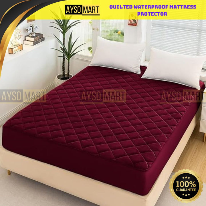 Luxury Quilted Waterproof Mattress Protector