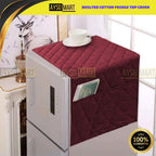 Quilted Cotton Fridge Top Cover