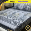 3D Leather Crystal Cotton Bedsheet AM3D-00255