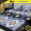 3D Leather Crystal Cotton Bedsheet AM3D-00278