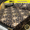 3D Leather Crystal Cotton Bedsheet AM3D-00245