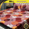 3D Leather Crystal Cotton Bedsheet AM3D-00300