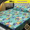 3D Leather Crystal Cotton Bedsheet AM3D-00302