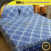 3D Leather Crystal Cotton Bedsheet AM3D-00218