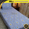 3D Crystal Cotton Single Pair Bedsheet AM3DS-00162