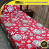 3D Crystal Cotton Single Pair Bedsheet AM3DS-00179