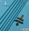 J. Junaid Jamshaid Online All Season Wash & Wear Boski For Men Aqua