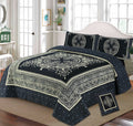 4Pcs 3D Panel Bedsheet Luxury King Size Bedsheets AYPN-00134