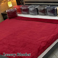 Luxury Export Quality Plain AC Blanket Meroon