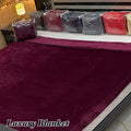 Luxury Export Quality Plain AC Blanket Purple